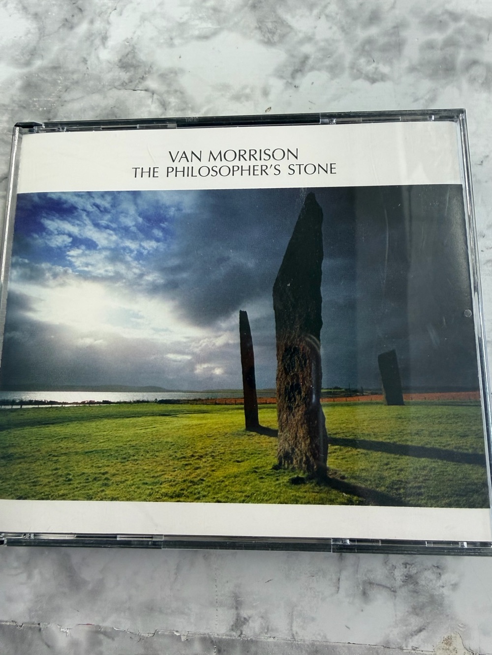 Van Morrison "The Philosopher's Stone" CD — Green Landscape Cover